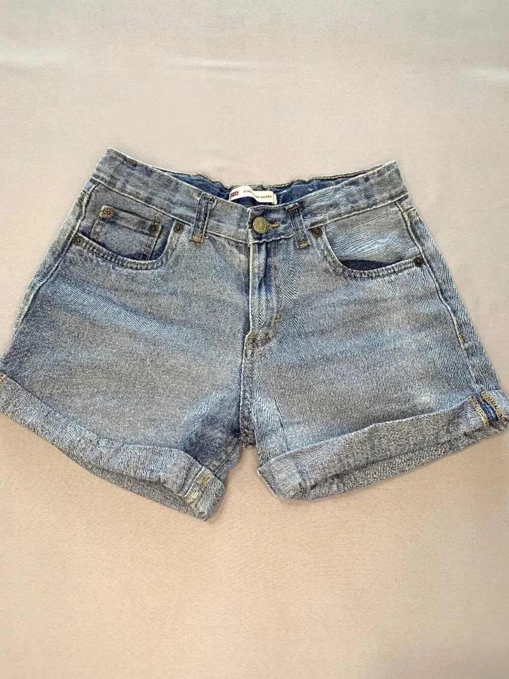 Brand New Dickies Girls Top Size S and Pre-Loved Girls Levi's Jean Shorts Sz 14
